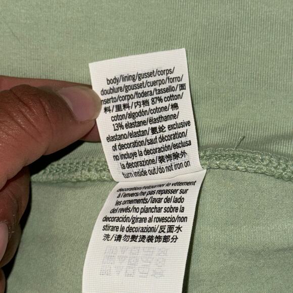 Victoria’s Secret PINK Crossover Skort Women’s Large Mint Green Skirt Athletic - Picture 7 of 7